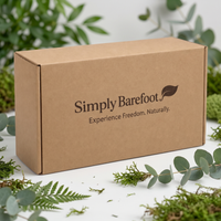 Simply Barefoot's Natural 5 Toe Flats