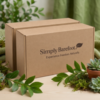 Simply Barefoot's Natural 5 Toe Flats